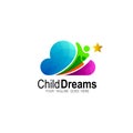 Cloud Dreams logo designs, Kids Dream logo