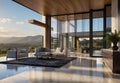 Luxurious Modern Living room: Panoramic Opulence