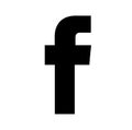 Facebook Social Media Logo. Royalty Free Stock Photo