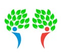 Family tree logo.