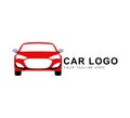 Car logo template vector illustration. Car repairing vector design. Royalty Free Stock Photo