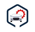 Car care logo for your company Royalty Free Stock Photo