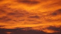 Dreamtime orange Sunset Royalty Free Stock Photo