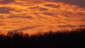 Dreamtime orange Sunset Royalty Free Stock Photo