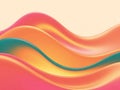 Dreamwave Flow Wonder and Joy Gradient Abstract Texture Royalty Free Stock Photo