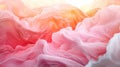 Dreamy Abstract Pink and Orange Cloud Texture Background Royalty Free Stock Photo