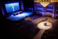 Dreamy Aerial Wedding Ceremony Captured by David Hamilton.AI Generated