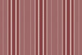 Dreamy background stripe texture, wrapping lines seamless vector. Crawing textile vertical pattern fabric in pastel and red colors Royalty Free Stock Photo