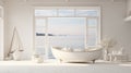 Dreamy Boat House: A Beautiful And Minimalistic Interior Render