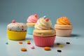 dreamy, creamy and refined flavors of classic french macaron in cupcake form