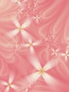 Dreamy floral fractal
