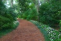 Dreamy Garden Path Royalty Free Stock Photo