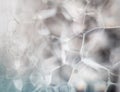 Dreamy hazy abstract background - soap suds macro
