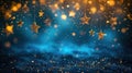 A dreamy night sky backdrop with sparkling stars, transforming the party into a celestial wonderland