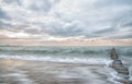 Dreamy, pastel ocean, long exposure