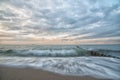 Dreamy, pastel ocean, long exposure