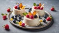 Dreamy Pastel Panna Cotta: A Delicate Symphony of Flavors