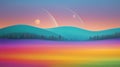 Dreamy Rainbow Colors: Perfect Backgrounds for PowerPoint and Zoom