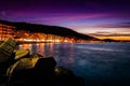 Dreamy Romantic Peninsula Sunset Royalty Free Stock Photo