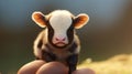 Dreamy Rural Life: Baby Calf In Unreal Engine 5 - Precisionist Art