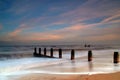 Dreamy Southwold Beach Royalty Free Stock Photo