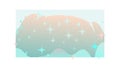 Dreamy Starry Gradient: Soft Pink and Blue Cosmic Background, vector design Generative AI Royalty Free Stock Photo