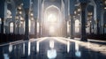 A dreamy Still life of Islamic church building