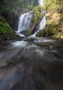 Dreamy watyerfall in the Oregon Cascades Royalty Free Stock Photo