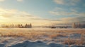 Dreamy Winter Landscape: Rural Life In Finland