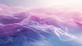 A dreamy world of softly blended colors and smooth waves drawing inspiration from the ethereal whispers of digital