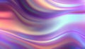 Dreamy y2k gradient holographic background. Warped waves. Generative AI
