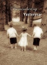 Dreamy Yesteryear Image - Children Walking hand in Hand