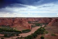 Dreary Canyon Horizontal Royalty Free Stock Photo