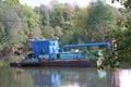 The dredger Royalty Free Stock Photo