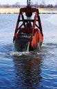 Dredging Royalty Free Stock Photo