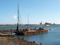 Dredging Platform Royalty Free Stock Photo