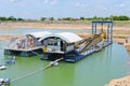 Dredging Platform Royalty Free Stock Photo