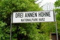 Drei Annen Hohne in the Harz National Park