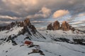 Drei Zinnen (Tre Cime di Lavaredo) Royalty Free Stock Photo