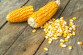 Dreid corn seed. Royalty Free Stock Photo