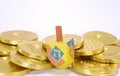 Dreidel Royalty Free Stock Photo