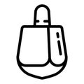 Dreidel icon, outline style