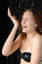 Drenched with water Royalty Free Stock Photo