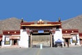 Entrance to Drepung Monastery Royalty Free Stock Photo