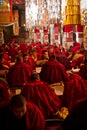 Drepung Monastery studying monks Lhasa Tibet