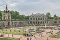 Dresden Barock Zwinger King`s Castle Garden