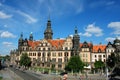 Dresden Castle or Royal Palace Dresdner Residenzschloss or Dres Royalty Free Stock Photo