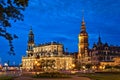 Dresden castle Royalty Free Stock Photo