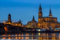 Dresden Cathedral / Catholic Court Chapel Royalty Free Stock Photo