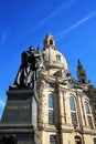 Dresden is a city in Saxony Royalty Free Stock Photo